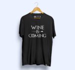 Camiseta 'Wine is coming'