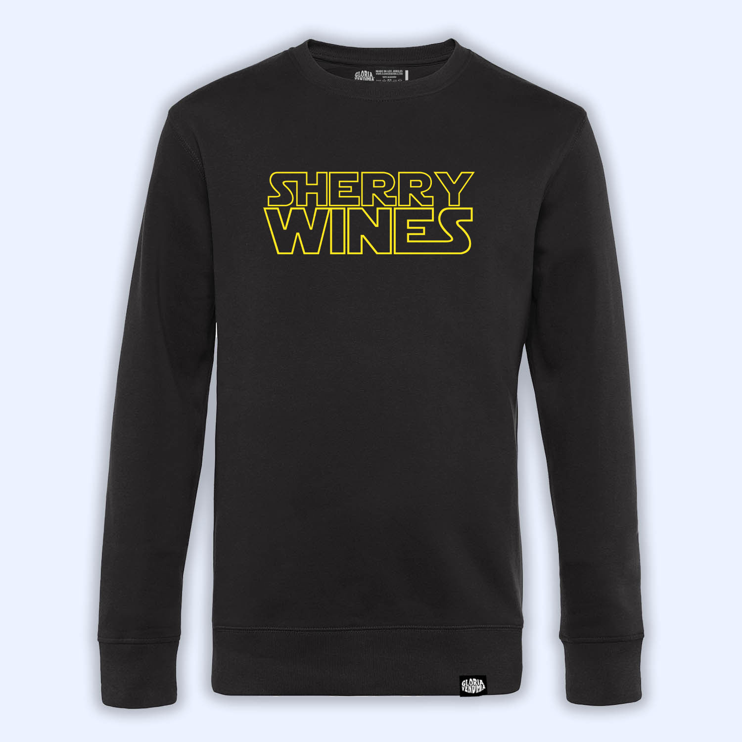 Sudadera_SIN_Sherry Wines_NEGRA Sudadera 'Sherry Wines' - Imagen 1