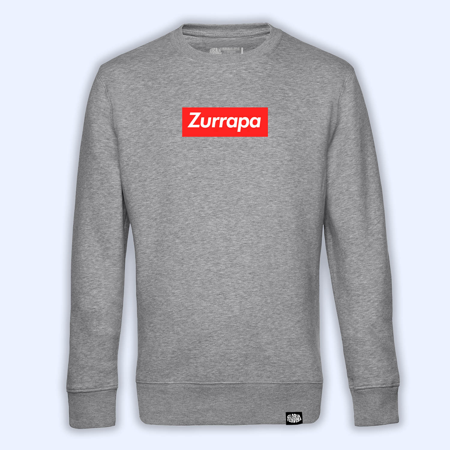 Sudadera_SIN_Zurrapa_GRIS_WEB Sudadera 'Zurrapa' - Imagen 1