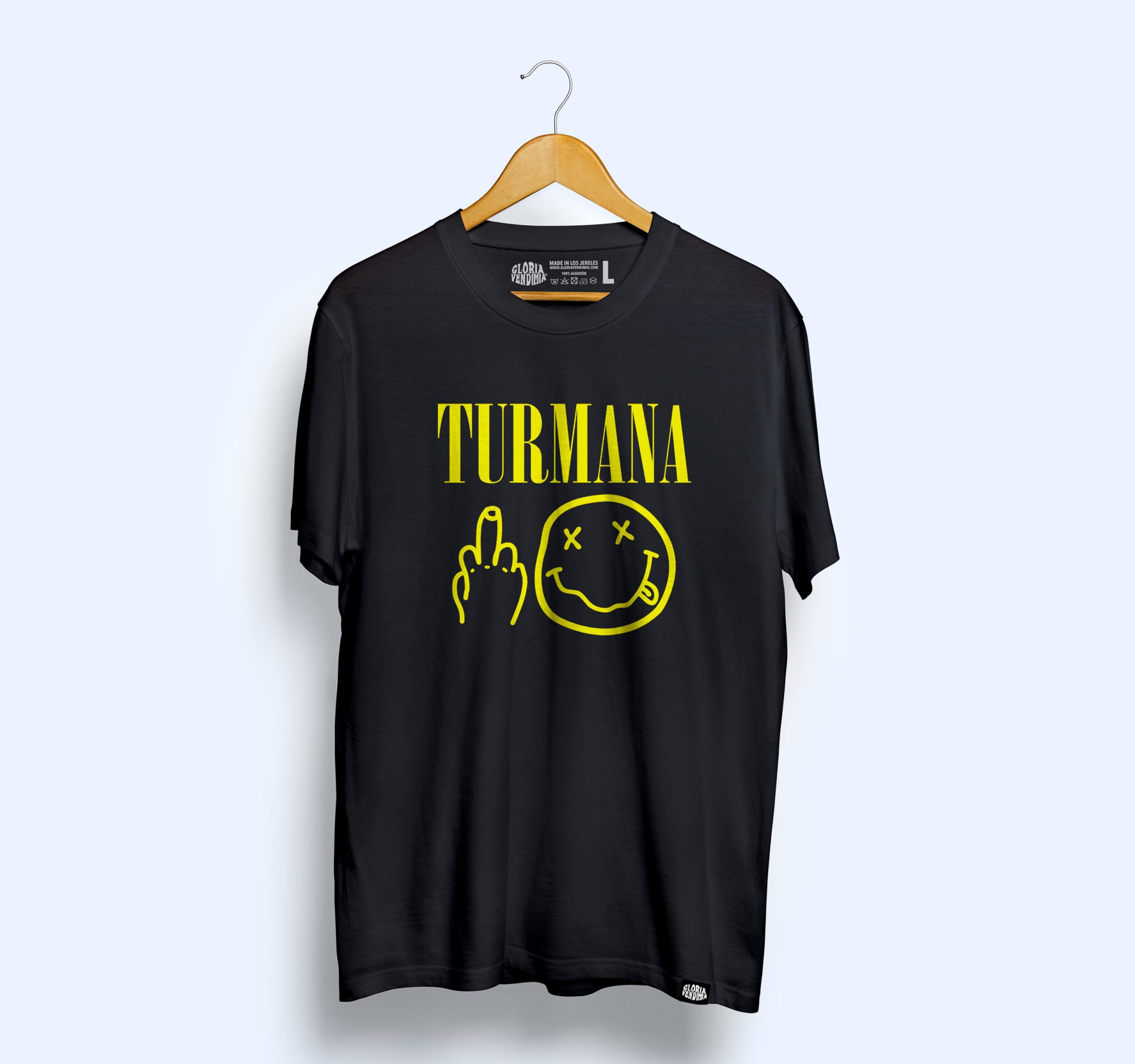 Turmana_NEGRA_WEB Camiseta 'Turmana' - Imagen 1