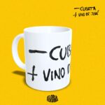 Taza '- Cubata + Vino de Jeré' (blanca/negra)