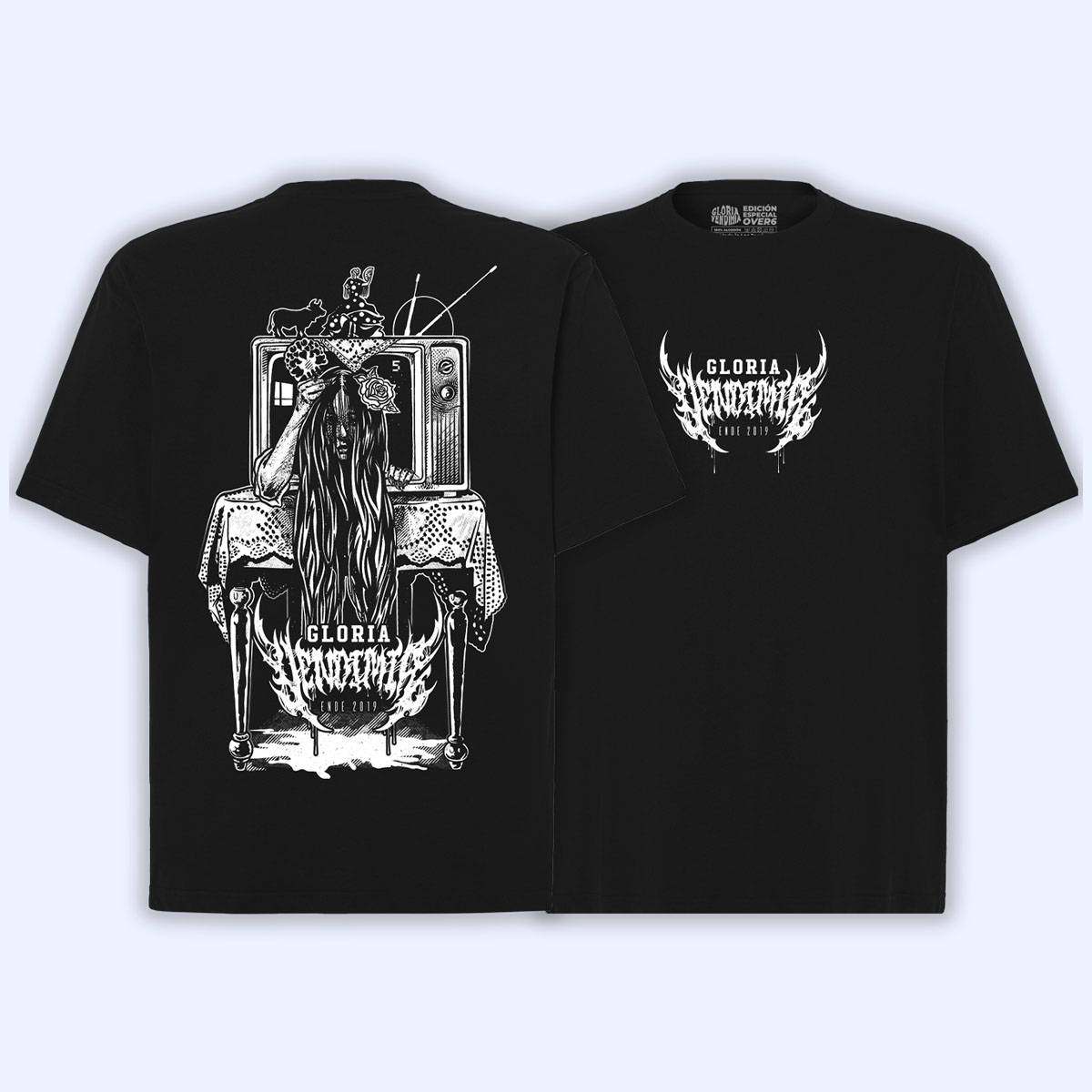 OVER6 NOWORDZ NEGRA_WEB CAMISETA OVER6 x NOWORDZ - Imagen 1